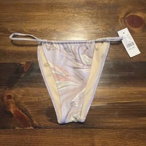 Floral Cheeky Bikini Bottoms